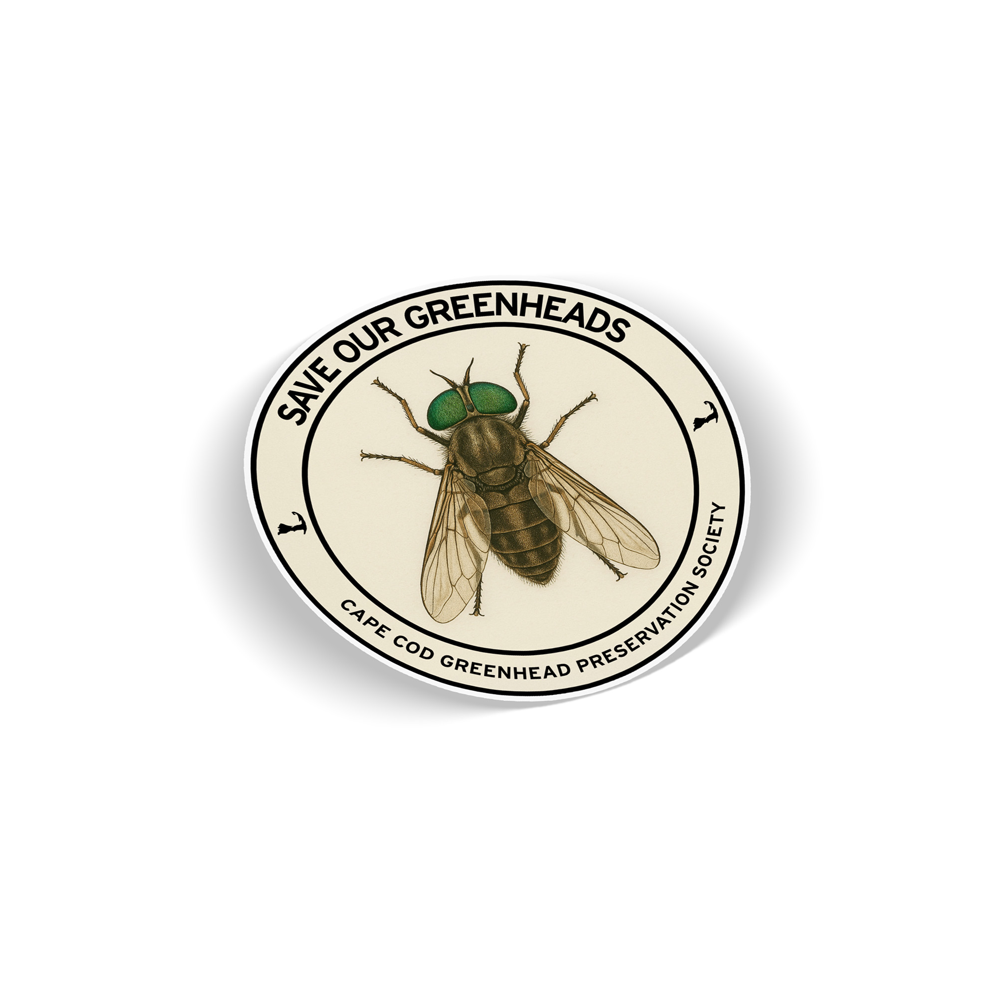 Save Our Greenheads Sticker